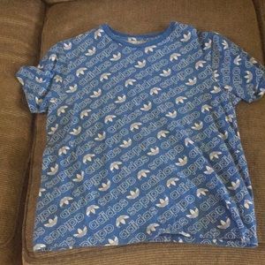 Adidas trefoil short sleeve tee